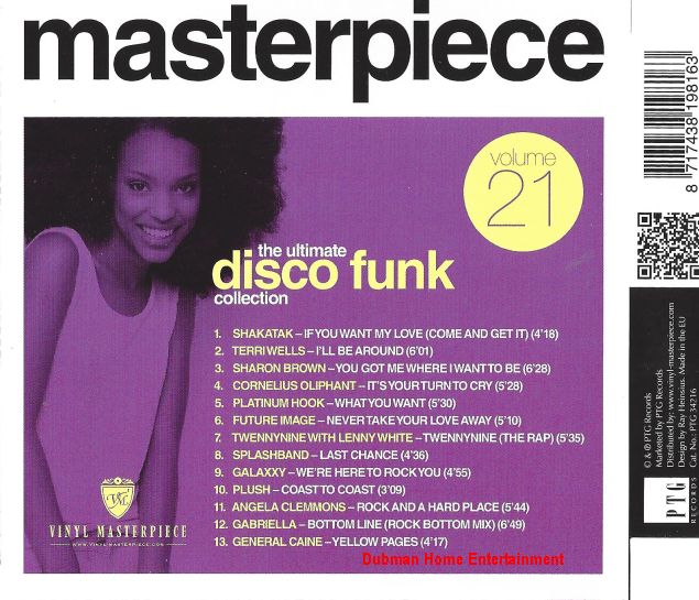 Masterpiece Vol. 21 - The ultimate disco funk collection - Dubman